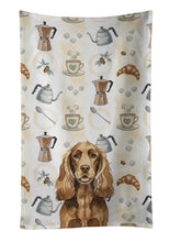 Load image into Gallery viewer, Liver English Cocker Spaniel Coffee Bar Kitchen Towel