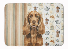 Load image into Gallery viewer, Liver English Cocker Spaniel Coffee Bar Memory Foam Kitchen Mat