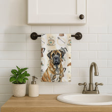 Load image into Gallery viewer, Brindle English Mastiff Coffee Bar Kitchen Towel