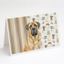 Load image into Gallery viewer, Fawn English Mastiff Coffee Bar Greeting Cards Pack of 8