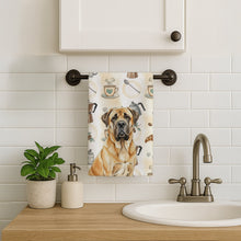 Load image into Gallery viewer, Fawn English Mastiff Coffee Bar Kitchen Towel