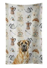 Load image into Gallery viewer, Fawn English Mastiff Coffee Bar Kitchen Towel