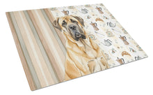 Load image into Gallery viewer, Fawn English Mastiff Coffee Bar Glass Cutting Board