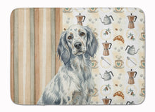 Load image into Gallery viewer, Blue Belton English Setter Coffee Bar Memory Foam Kitchen Mat