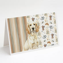Load image into Gallery viewer, Lemon Belton English Setter Coffee Bar Greeting Cards Pack of 8