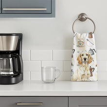 Load image into Gallery viewer, Lemon Belton English Setter Coffee Bar Kitchen Towel