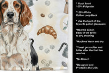 Load image into Gallery viewer, Tricolor English Setter Coffee Bar Kitchen Towel