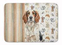 Load image into Gallery viewer, Tricolor English Setter Coffee Bar Memory Foam Kitchen Mat