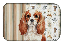 Load image into Gallery viewer, Blenheim English Toy Spaniel Coffee Bar Dish Drying Mat