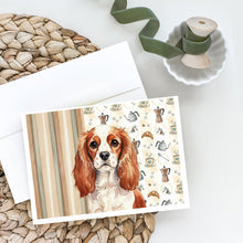 Load image into Gallery viewer, Blenheim English Toy Spaniel Coffee Bar Greeting Cards Pack of 8