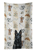 Load image into Gallery viewer, Black German Shepherd Coffee Bar Kitchen Towel