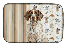 Load image into Gallery viewer, German Shorthaired Pointer Coffee Bar Dish Drying Mat