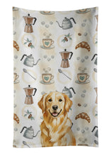 Load image into Gallery viewer, Golden Retriever Coffee Bar Kitchen Towel