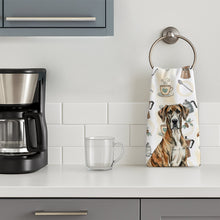 Load image into Gallery viewer, Brindle Great Dane Coffee Bar Kitchen Towel