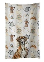 Load image into Gallery viewer, Brindle Great Dane Coffee Bar Kitchen Towel