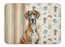 Load image into Gallery viewer, Brindle Great Dane Coffee Bar Memory Foam Kitchen Mat