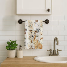 Load image into Gallery viewer, Fawn Greyhound Coffee Bar Kitchen Towel