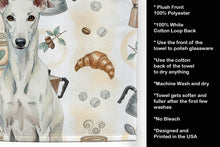 Load image into Gallery viewer, White Greyhound Coffee Bar Kitchen Towel