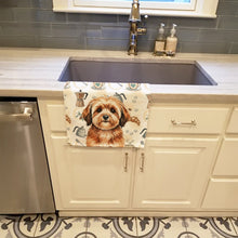 Load image into Gallery viewer, Sable Havanese Coffee Bar Kitchen Towel