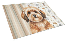 Load image into Gallery viewer, Sable Havanese Coffee Bar Glass Cutting Board