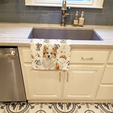 Load image into Gallery viewer, Tan Icelandic Sheepdog Coffee Bar Kitchen Towel