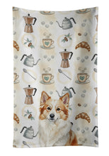 Load image into Gallery viewer, Tan Icelandic Sheepdog Coffee Bar Kitchen Towel