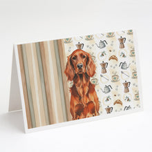 Load image into Gallery viewer, Irish Setter Coffee Bar Greeting Cards Pack of 8