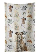 Load image into Gallery viewer, Brindle Irish Wolfhound Coffee Bar Kitchen Towel