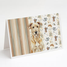 Load image into Gallery viewer, Wheaten Irish Wolfhound Coffee Bar Greeting Cards Pack of 8