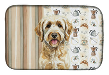 Load image into Gallery viewer, Labradoodle Coffee Bar Dish Drying Mat