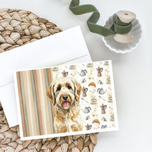 Load image into Gallery viewer, Labradoodle Coffee Bar Greeting Cards Pack of 8