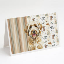 Load image into Gallery viewer, Labradoodle Coffee Bar Greeting Cards Pack of 8