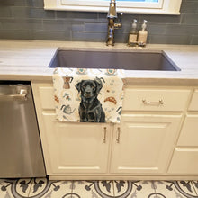 Load image into Gallery viewer, Black Labrador Retriever Coffee Bar Kitchen Towel