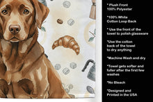 Load image into Gallery viewer, Chocolate Labrador Retriever Coffee Bar Kitchen Towel