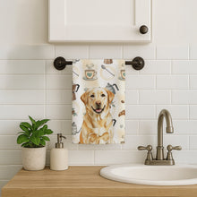 Load image into Gallery viewer, Yellow Labrador Retriever Coffee Bar Kitchen Towel