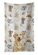 Load image into Gallery viewer, Yellow Labrador Retriever Coffee Bar Kitchen Towel