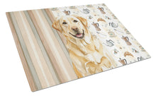 Load image into Gallery viewer, Yellow Labrador Retriever Coffee Bar Glass Cutting Board