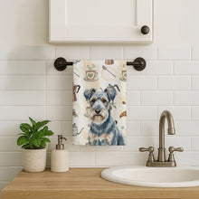 Load image into Gallery viewer, Blue Lakeland Terrier Coffee Bar Kitchen Towel