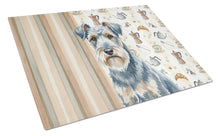 Load image into Gallery viewer, Blue Lakeland Terrier Coffee Bar Glass Cutting Board