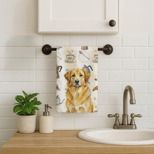 Load image into Gallery viewer, Lion Yellow Leonberger Coffee Bar Kitchen Towel