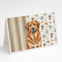 Load image into Gallery viewer, Red Leonberger Coffee Bar Greeting Cards Pack of 8