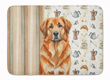 Load image into Gallery viewer, Red Leonberger Coffee Bar Memory Foam Kitchen Mat
