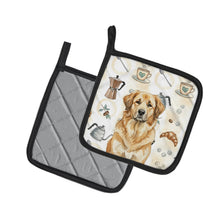 Load image into Gallery viewer, Sandy Leonberger Coffee Bar Pair of Pot Holders