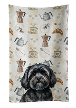 Load image into Gallery viewer, Black Lhasa Apso Coffee Bar Kitchen Towel