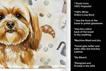 Load image into Gallery viewer, Gold Lhasa Apso Coffee Bar Kitchen Towel