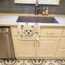 Load image into Gallery viewer, Maltese Coffee Bar Kitchen Towel