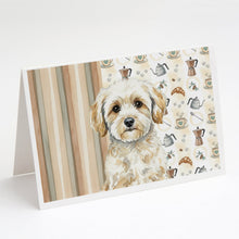 Load image into Gallery viewer, Maltipoo Coffee Bar Greeting Cards Pack of 8