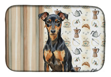 Load image into Gallery viewer, Manchester Terrier Coffee Bar Dish Drying Mat