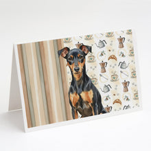 Load image into Gallery viewer, Manchester Terrier Coffee Bar Greeting Cards Pack of 8