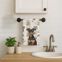 Load image into Gallery viewer, Manchester Terrier Coffee Bar Kitchen Towel